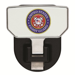 Picture of CARR 183202 HD Universal Hitch Step US Coast Guard - Single