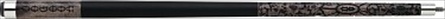 VOD11 20.0 Voodoo Pool Cue 11 - Grey with Skulls and Spiderweb 20.0 oz