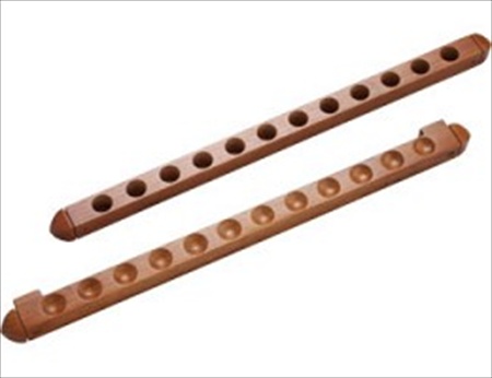Picture of Billiards Accessories WR2P12H 12 Cue Wall Rack - 2 pc Holes