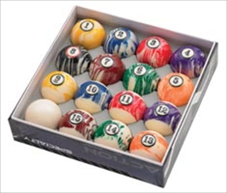 Picture of Billiards Accessories BBWM White Marble Ball Set