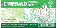 Poly Stretch Disposable Gloves - Xlarge- Case of 1000