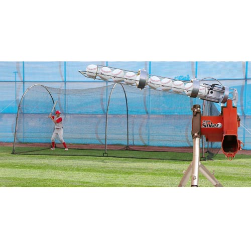 Picture of Heater BSC599 Heater Jr. Pitching Machine And Xtender 24 ft. Batting Cage