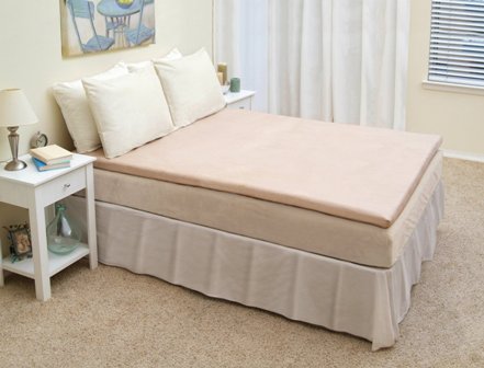 Picture of Ashley Robers TOP-ARQBE-01 2 in. Memory Foam Topper - By Ashley Roberts Sleep System Queen - 60 x 80 x 2 in.