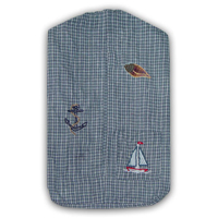 Picture of Patch Magic DSNAUT Nautical- Diaper Stacker 12 x 23 in.