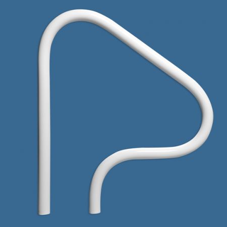 Return to Deck Hand and Grab Rail 3 Bend 40 x 32 in. Gray Fully Reinforced With metal