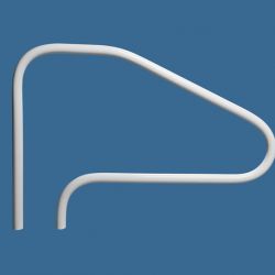 RTD-448-G Return to Deck Hand and Grab Rail 4 Bend 48 x 32 in. Gray Fully Reinforced With metal