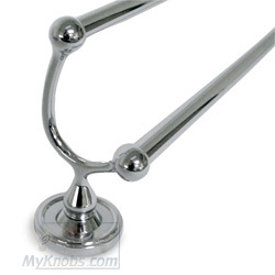 Midtowne Chrome 24 In. Double Towel Bar
