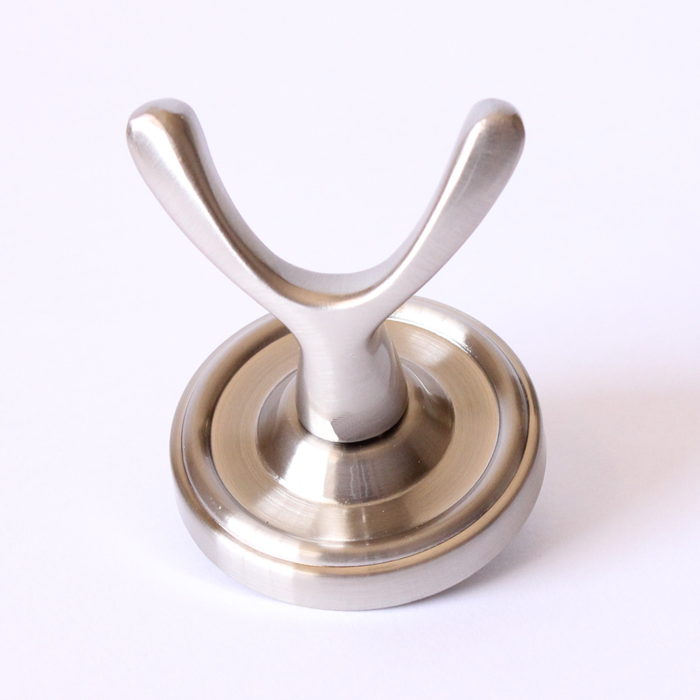 Midtowne Satin Nickel Robe Hook