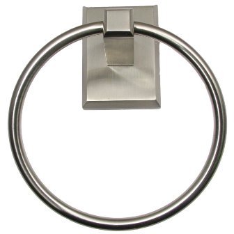 8786SN Utica Satin Nickel Towel Ring