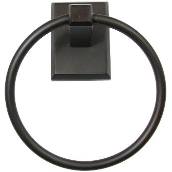 Utica Oil Rubbed Bronze Towel Ring