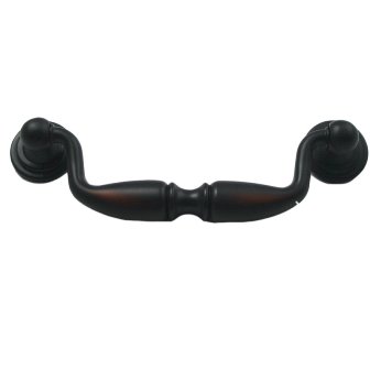 Oil Rubbed Bronze 30.75 In. On Center Drop Pull