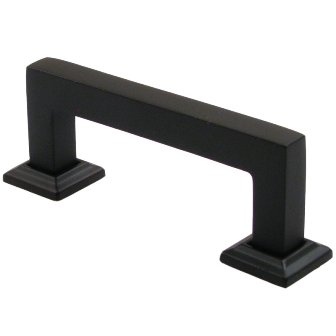 Oil Rubbed Bronze 3 In. On Center Square Pull