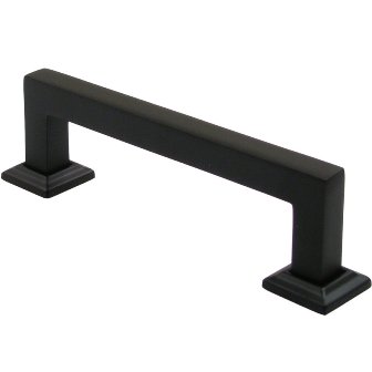 Oil Rubbed Bronze 4 In. On Center Square Pull