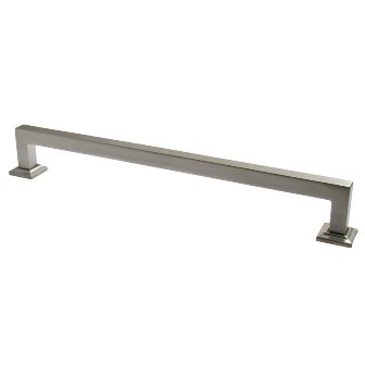 Satin Nickel 11 In. On Center Square Pull