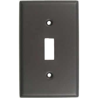 Oil Rubbed Bronze Single Switch Plate