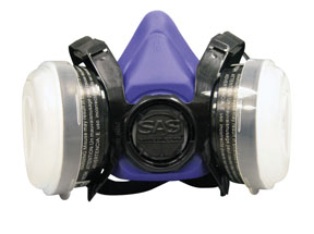 8661-93 Bandit Halfmask Respirator- OV Cartridge with N95 Filter - Large -  SAS Safety, SAS-8661-93