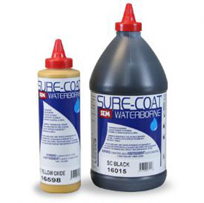 SEM Products 16015 Sure Coat- Black- 0.5 Gallon