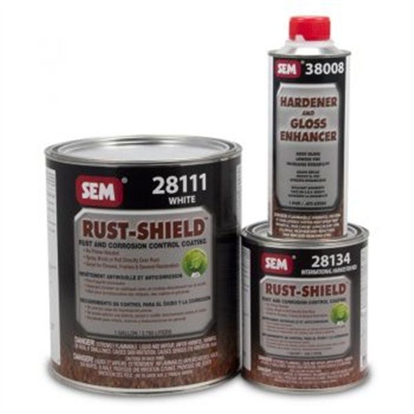 SEM Products 28061 Low Voc Rust Shield, Black, Gallon