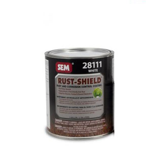 SEM Products 28111 Low Voc Rust Shield, White, Gallon
