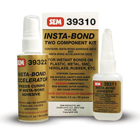 SEM Products 39310 Insta-Bond 2 Component Kit- 3 Oz