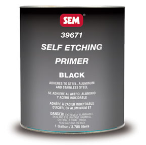 SEM Products 39671 Self Etching Primer- Black, Gallon