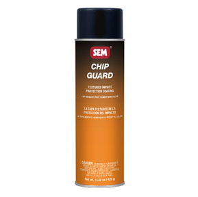 SEM Products 39813 Satin Black Chip Guard- Aerosol
