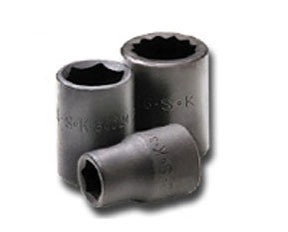 SK Hand Tool 34046 0.5 in. Drive, 6-Point Standard Fractional Impact Socket - 1.4 4 in.