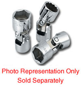 40620 0.38 in. Drive, 6-Point Flex Fractional Socket - 0.6 3 in.