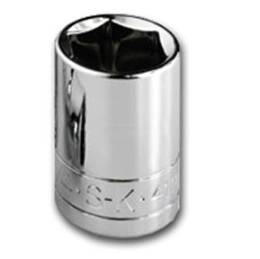 40909 0.25 in. Drive, 6-Point Standard Fractional Socket - 0.2 8 in.