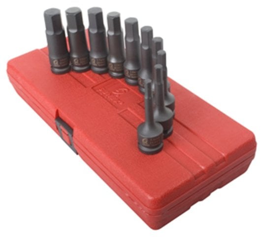 2639 10Pc 0. 5 In. Mtr Dr Imp Hx Dr St