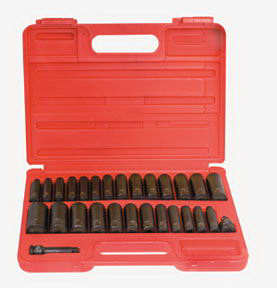 3360DD 3/8 Inch Drive Double Deep Socket Set