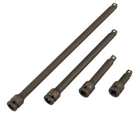 Sunex 4 pc. 3/8 In. Drive Impact Wobble Ext Set - 3504
