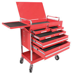 8045 Professional Duty 5 Drawer Cart -  SUNEX
