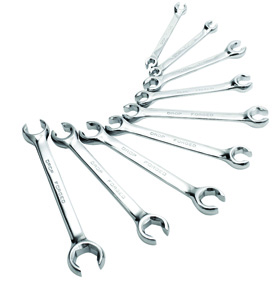 9809 Flare Nut Wrn St 9 Pc