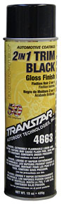4663 2 to 1 in. Gloss Trim Black