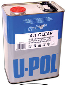 UP2882 Hs Euro Overall Clear, Gal Resistant Coating