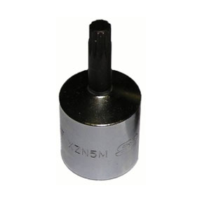 XZN105 0.38 in. Sq. Drive 5 mm. Xzn Stubby Driver