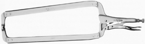 24R Locking Clamp With Regular Tips, 2 4 in. to 605 mm.