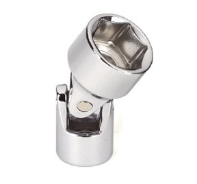 802610.25 in. Drive 6 Point Flex Socket - 15 mm.