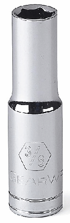 1/2" Drive, 13/16" SAE Socket, 6 Points, drive Deep,sae,1/2in,13/16in