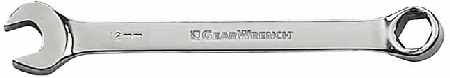 81758 Full Polish Combination Non-Ratcheting Wrench, 10 mm.