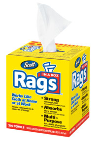 Picture of Kimberly-Clark 75260 Rags In A Box - 200-pk.