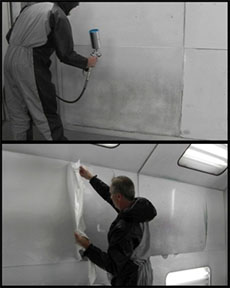 Picture of Like 90 10034 Like90 Light Coat Clear Peelable Booth Coating&#44; Gallon