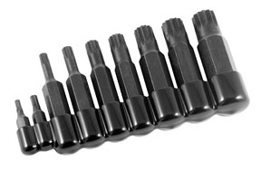 60850 Master Triple Square Bit Set