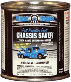 Magnet Paint Silver-Aluminum Chassis Saver Paint, 8oz (UCP934-16)