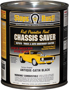 Magnet Paint Satin Black Chassis Saver Paint, 1 Quart (UCP970-04)