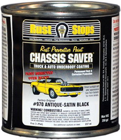 Magnet Paint Satin Black Chassis Saver Paint, 8oz (UCP970-16)