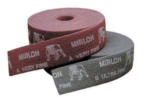 Picture of Mirka Abrasives 18-573-373 Fine Scuff Pad 4.5 in. x 33 ft.