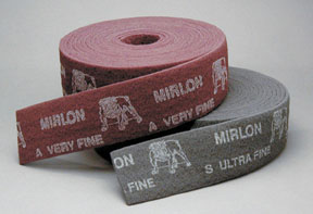 Picture of Mirka Abrasives 18-573-448 UF 4 in. x10m Mirlon Scuff Roll Express
