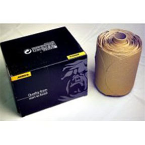 Picture of Mirka Abrasives 23-314-220 Gold 5 in. PSA Linkrol Discs- 100 - roll- 220-grit